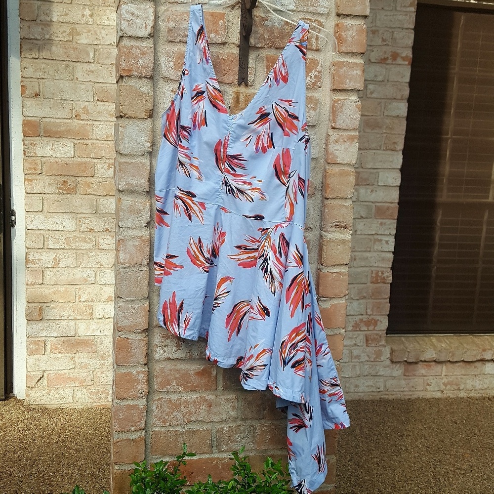 Lane Bryant | asymmetrical peplum top 20